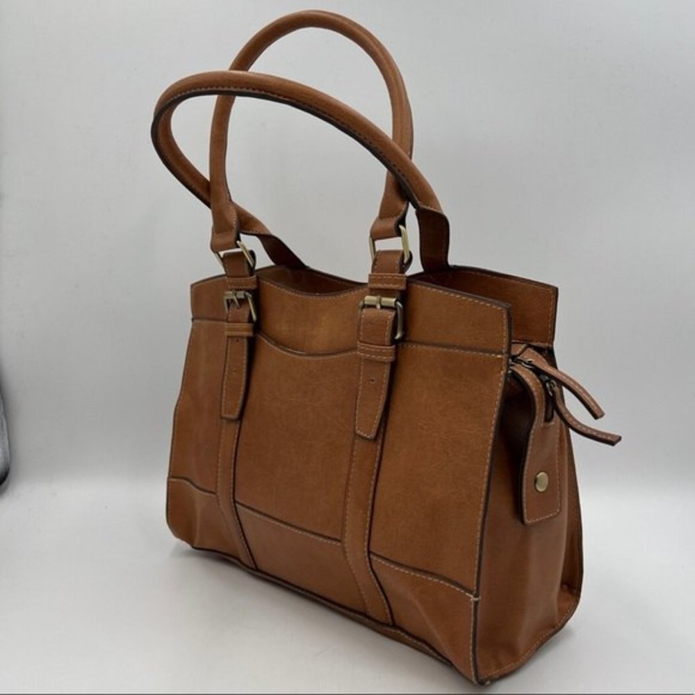 Satchel Faux leather handbag